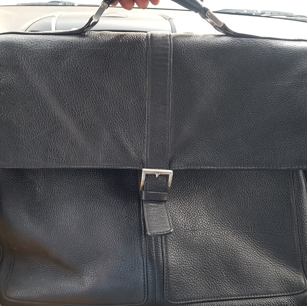 Bosca Italian leather briefcase
